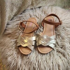 Gold Sandals